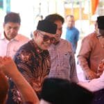 Plt Sekda Aceh Taufik menghadiri peringatan Maulid Nabi Muhammad SAW di Kantor PWI Aceh.