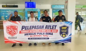 Tifatul Ulfi atlet Aceh yang berangkat mengikuti pemusatan latihan Timnas Indonesia untuk Piala Dunia Minifootball 2026