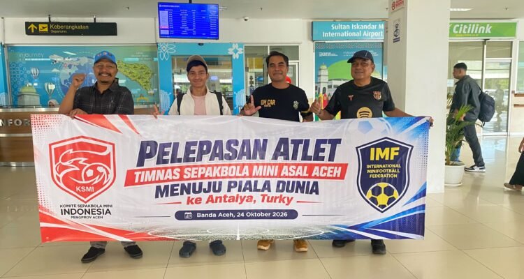 Tifatul Ulfi atlet Aceh yang berangkat mengikuti pemusatan latihan Timnas Indonesia untuk Piala Dunia Minifootball 2026